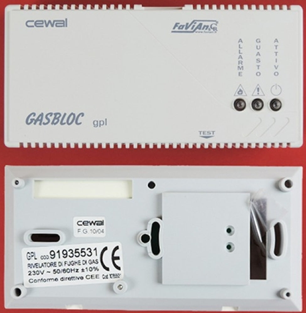 RILEVATORE DI FUGHE GAS GPL CEWAL GASBLOC