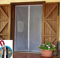 ZANZARIERA MAGNETICA PER FINESTRE 140×240 cm BIANCA