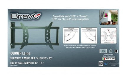 SUPPORTO PER TV CORNER LARGE 32"-55"