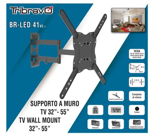 SUPPORTO PER TV BR LED 41 V.1 32"-55"