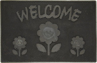 ZERBINO NERO MODELLO SMILE 39×59 cm