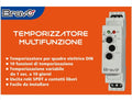 TEMPORIZZATORE MULTIFUNZIONE PER QUADRO DIN