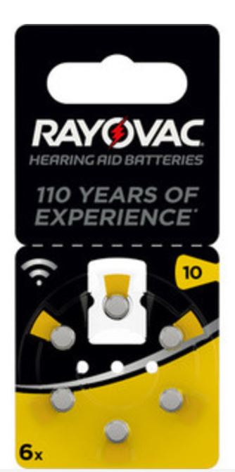 VARTA BATTERIA ACUSTICA 10 BL.6PZ.