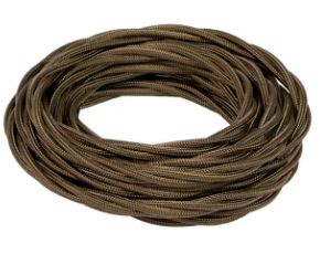 CAVO TRECCIA SETA FRRTX 3G1 mm² MARRONE