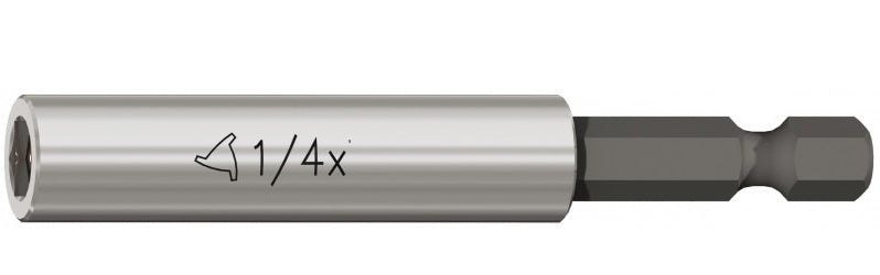 LTI PORTAINSERTI MAGNETICO ATTACCO ¼ LUNGHEZZA 100 mm