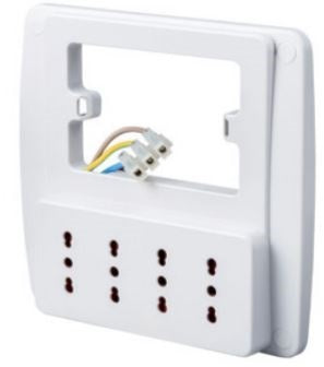 ROSI 94130 MULTIPRESA DA PARETE SMART 4PR BIP
