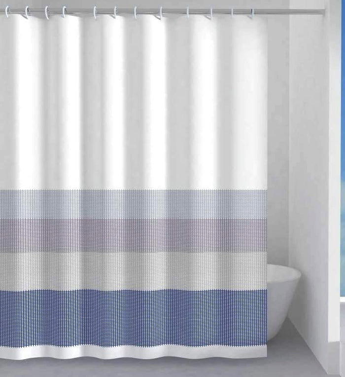 TENDA PER DOCCIA 100% POLIESTERE FANTASIA JEANS 240×200 cm