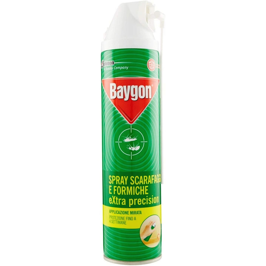 SPRAY ANTI SCARAFAGGI E FORMICHE BAYGON EXTRA PRECISION 400 ml