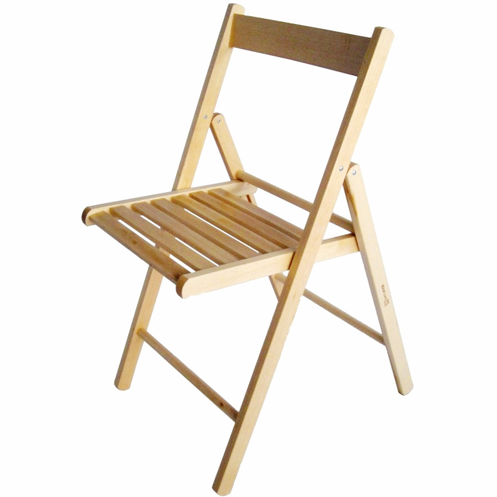SEDIA PIEGHEVOLE IN LEGNO 42×41×86 cm