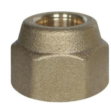 DADO IN OTTONE PER CONDIZIONAMENTO 1/4"
