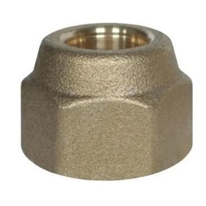 DADO RIDOTTO IN OTTONE PER CONDIZIONAMENTO 1/2"X5/8"