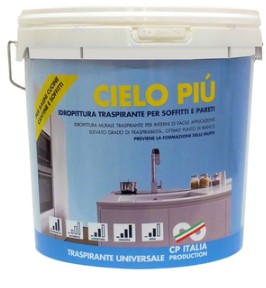 IDROPITTURA SEMILAVABILE 'CIELO PIÙ' LT. 5