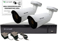 KIT VIDEOSORVEGLIANZA COMELIT AHD SMART 2MP XVR 8 CANALI 2 BULLET AHKIT008S02A