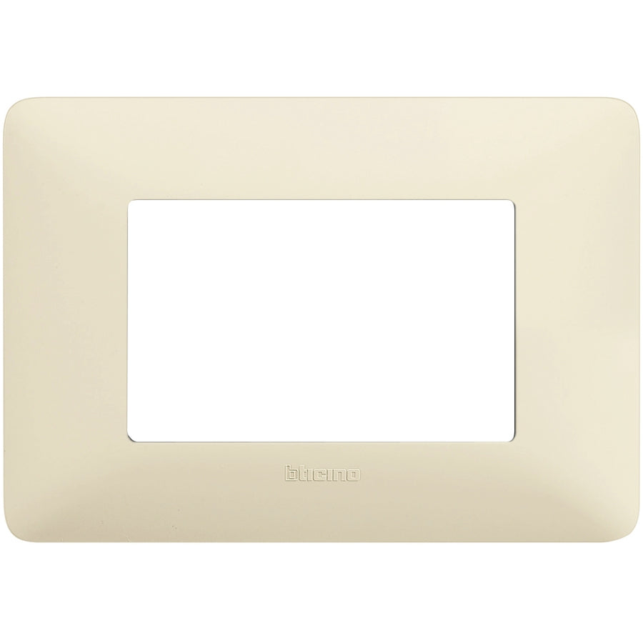 PLACCA 3 MODULI AVORIO BTICINO SERIE MATIX