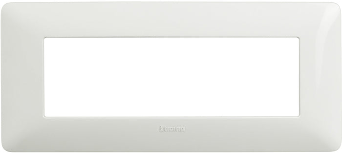 PLACCA COPRINTERRUTTORI 6 MODULI BIANCA BTICINO MATIX