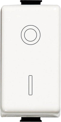 INTERRUTTORE BIPOLARE BIANCO BTICINO MATIX 16A 250V