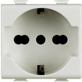 PRESA STANDARD TEDESCO E BIPASSO 2P+T 10/16A BTICINO MATIX
