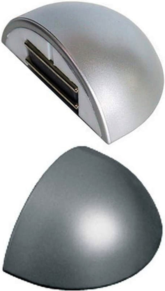FERMAPORTE MAGNETICO CON BIADESIVO IN ALLUMINIO