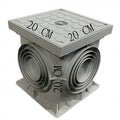 POZZETTO CARRABILE CON COPERCHIO 20X20X20 cm