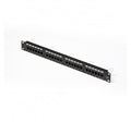 PANNELLO PATCH UTP Cat.6 24 PORTE RJ45 PER RACK 19"