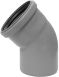 CURVA AD INNESTO PER SCARICO 67° Ø 110 mm IN POLIPROPILENE BAMPI SISTEMA BAMPLAST