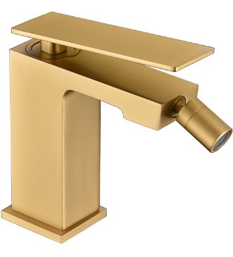 MISCELATORE BIDET PISA ORO SPAZZOLATO