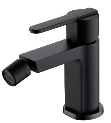 MISCELATORE BIDET NERO OPACO ROMA