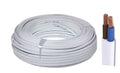 CAVO ELETTROD. PIATTO 2X0,75 BIANCO (PREZZO A METRO)