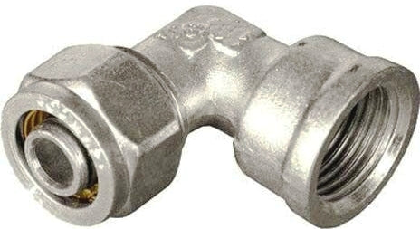 GOMITO FILETTATO FEMMINA A STRINGERE Ø 20×3/4"