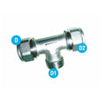 RACCORDO T FILETTATO MASCHIO 20X1/2"X20