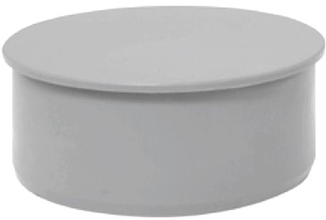 TAPPO DI CHIUSURA HTM PER SCARICO DIAMETRO 50 mm ALTEZZA 34 mm IN POLIPROPILENE GRIGIO BAMPI SISTEMA BAMPLAST