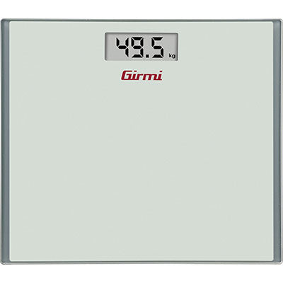 BILANCIA DIGITALE PESAPERSONE BP20 GIRMI VETRO BIANCO CM 28 KG 150 2XAAA NON INCLUSE