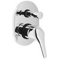 MISCELATORE DOCCIA INCASSO CON DEVIATORE BLUES  CROMO NOBILI