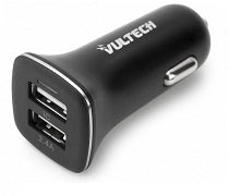 ALIMENTATORE AUTO DOPPIA USCITA USB VULTECH