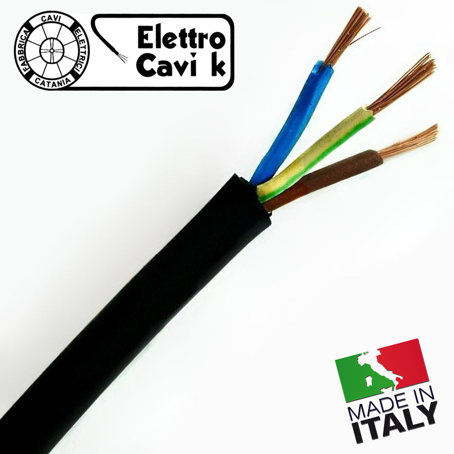 CAVO IN NEOPRENE H07RN-F 3G2,5 (PREZZO A METRO)