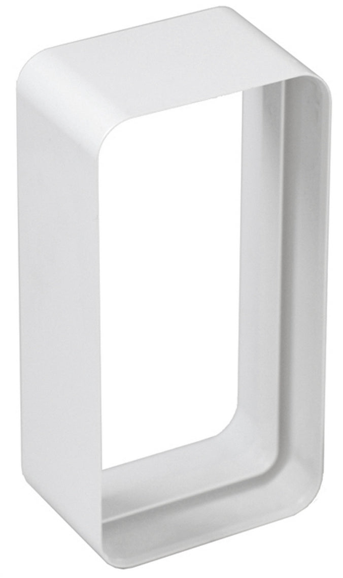 GIUNTO IN ABS PER TUBO DI AERAZIONE RETTANGOLARE 120x60 mm
