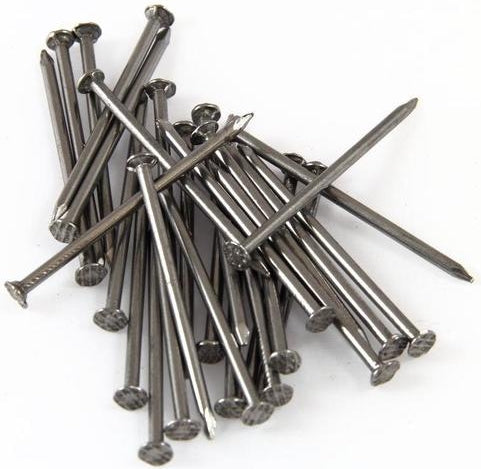 BLISTER 250 gr. CHIODI A TESTA PIANA Ø16 x 60 mm LISCI (90 pz)