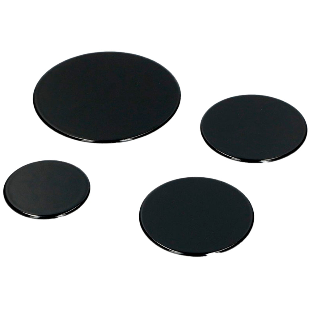 KIT 4 PIATTELLI PIANO COTTURA 1 AUSILIARIO + 2 SEMIRAPIDI + 1 RAPIDO