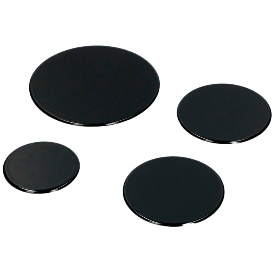 KIT 4 PIATTELLI PIANO COTTURA 1 AUSILIARIO + 2 SEMIRAPIDI + 1 RAPIDO