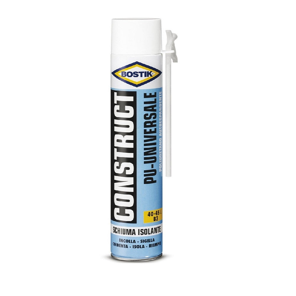 SCHIUMA POLIURETANICA MANUALE BOSTIK CONSTRUCT PU 750 ml