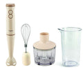 FRULLATORE A IMMERSIONE 3IN1 CHAMPAGNE PLASTICA-ACCIAIO INOX BEIGE 500 ML 400 WATT