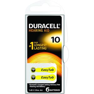 DURACELL BATTERIA ACUSTICA  DA10