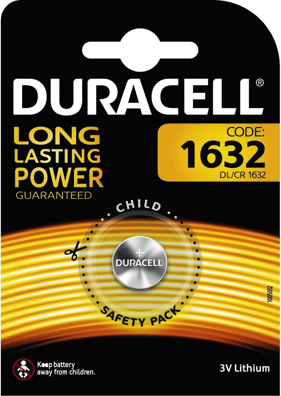 BATTERIA SPECIALISTICA A BOTTONE 3V DURACELL 1632