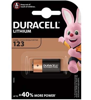 PILA SPECIALISTICA 123 DURACELL LITIO VOLT 3,0