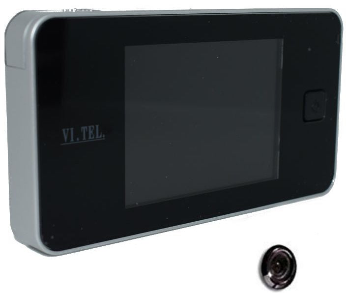 SPIONCINO DIGITALE PER PORTE 3,2" SILVER