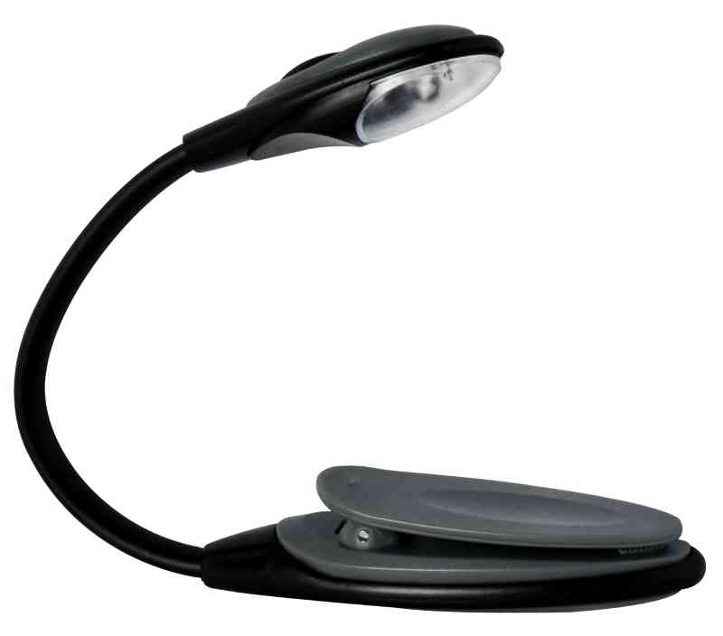 LUCE LIBRO A LED CON CLIP BATTERIE INCLUSE