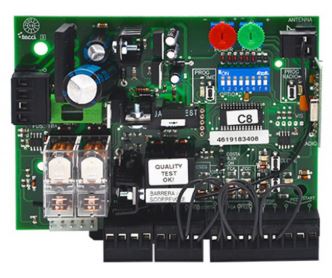 SCHEDA UNIVERSALE PER MOTORI BATTENTE  EURO24M1+RX 24V