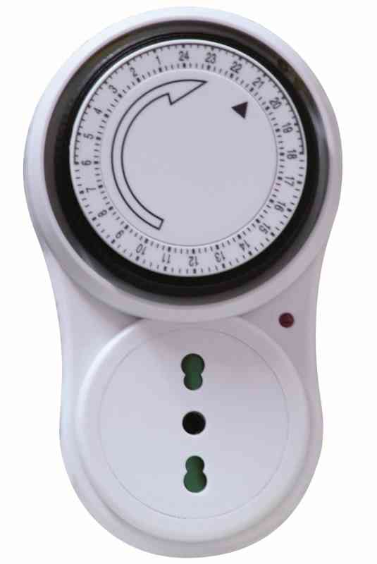 TIMER MECCANICO 24 ORE 16A 3500W