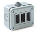 CASSETTA ESTERNA 3 POSTI IP 40