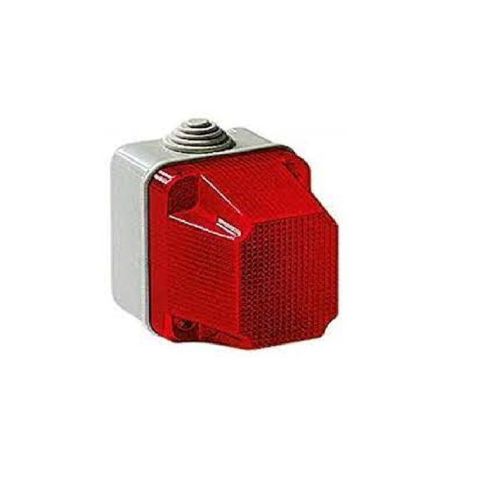 SPIA LUMINOSA DI SEGNALAZIONE IP55 ROSSA